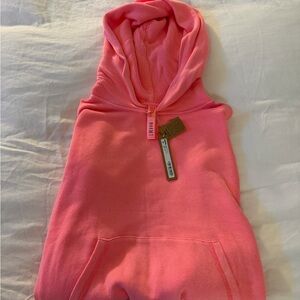 Skim’s Coral Terry Hoodie (waist length)